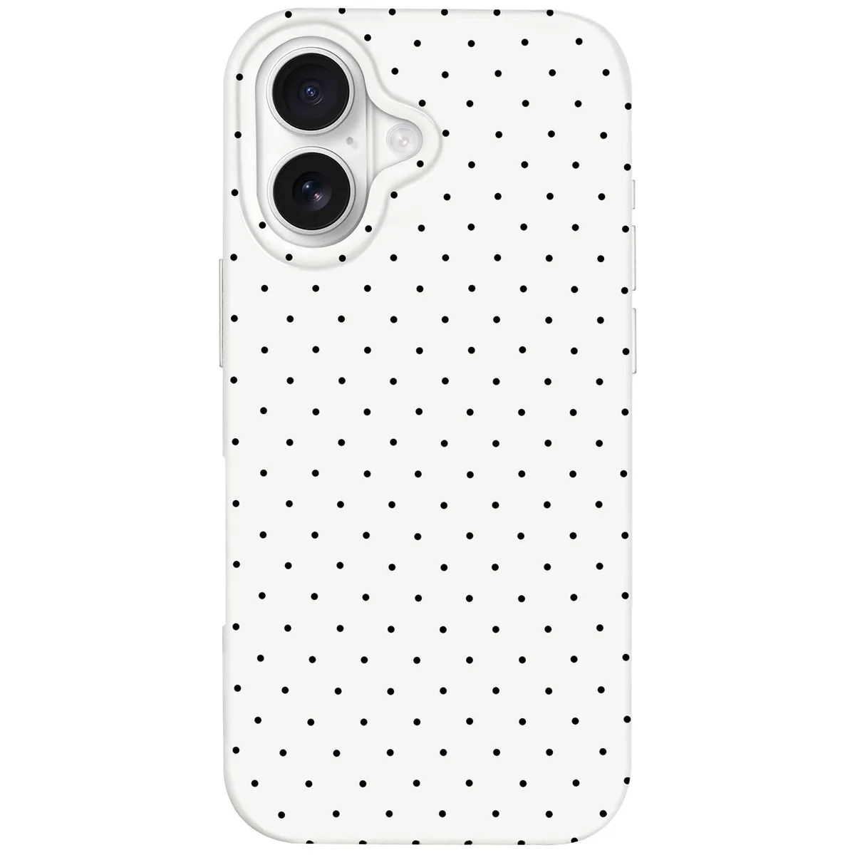 Hython for iPhone 17 Polka Dot Case White 6.3" 2025 — product photo