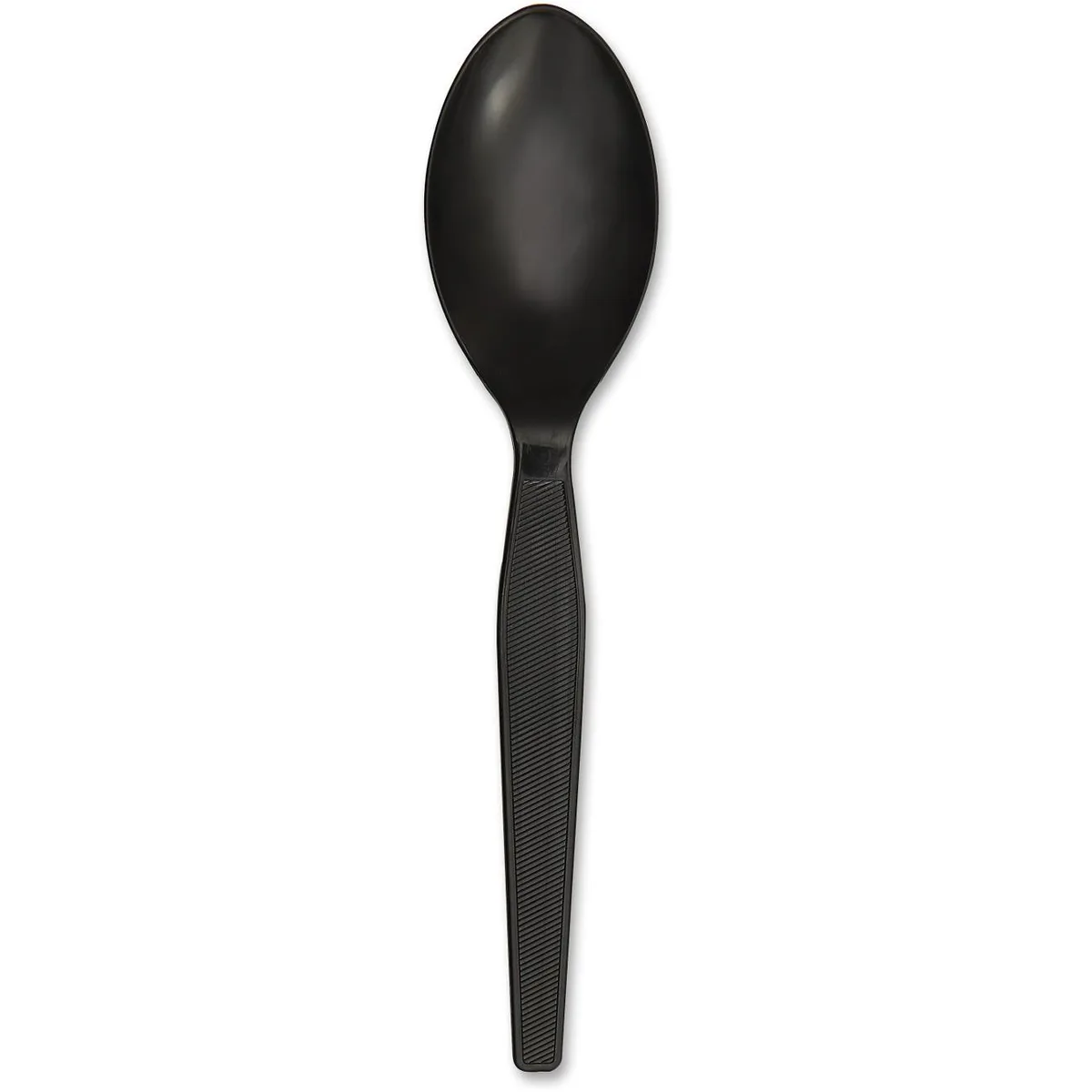 Genuine Joe Genuine Joe 30405 Heavyweight Spoon Black 1000 Carton — product photo