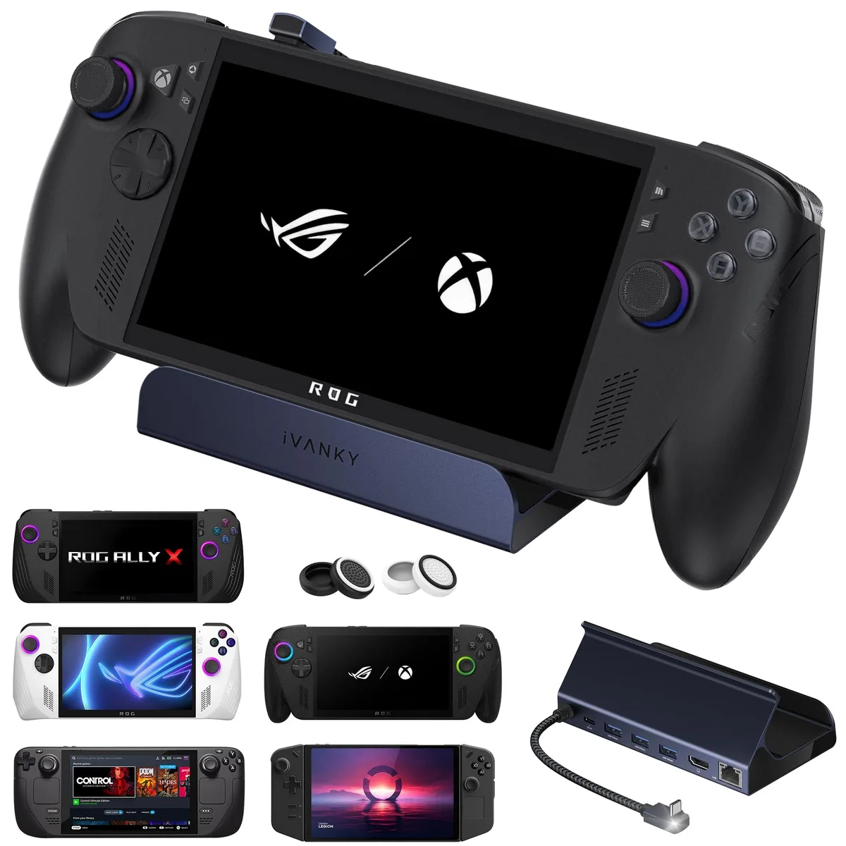  Belkin 8-in-1 Docking Station 4K 144Hz HDMI 2.1 1Gbps Ethernet 3 USB-A 3.0 100W PD — product photo