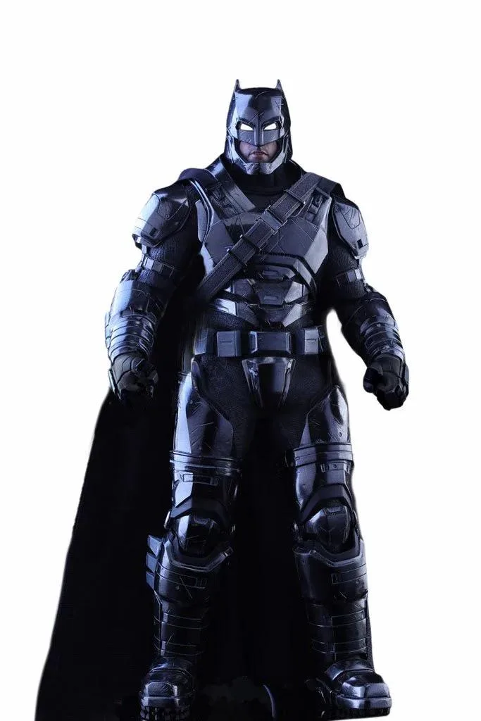 Hot Toys Hot Toys MMS356 Armored Batman Black Chrome Version action figure — product photo