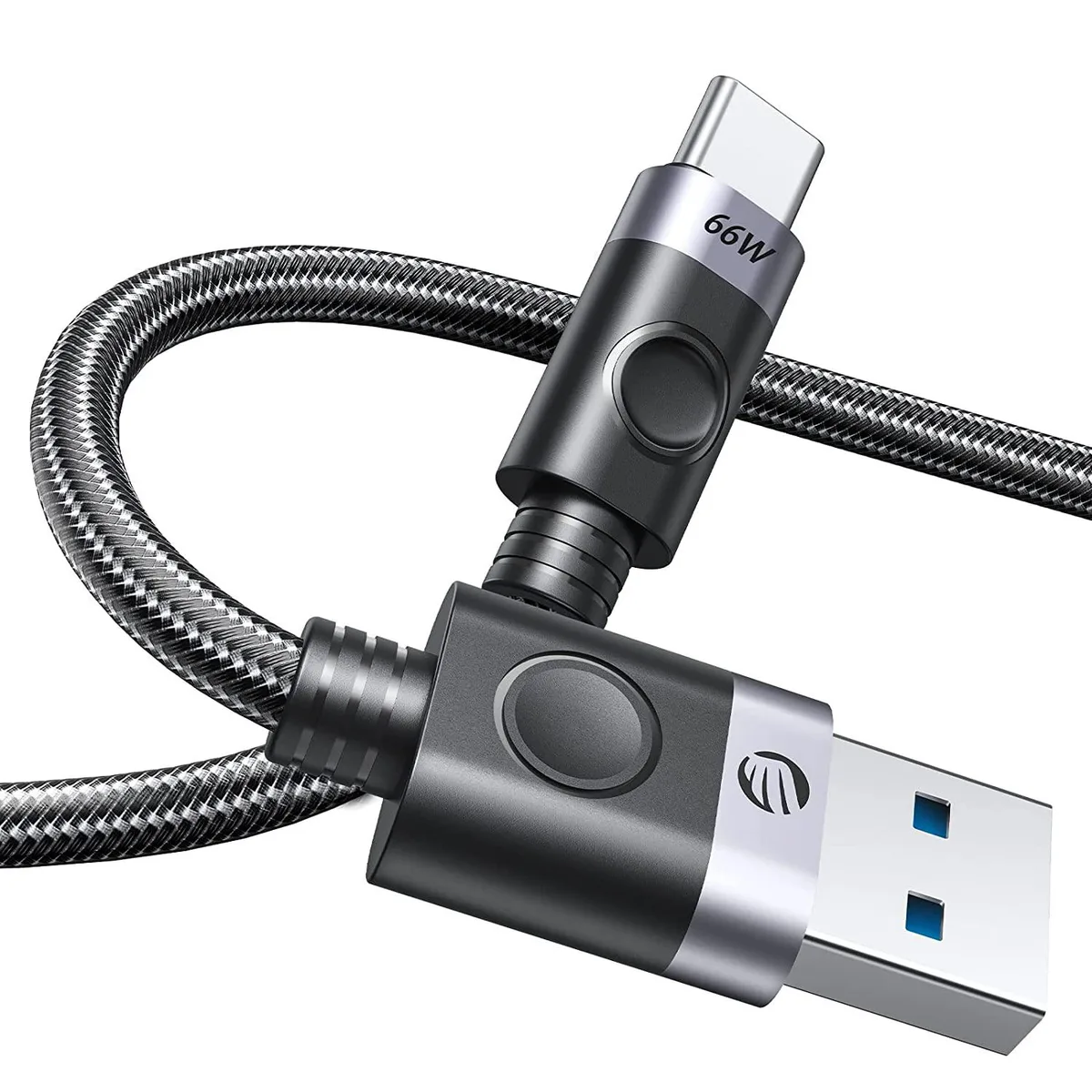 Orico Orico USB A to C Cable 66W 6A Braided Nylon with Storage Belt — product photo