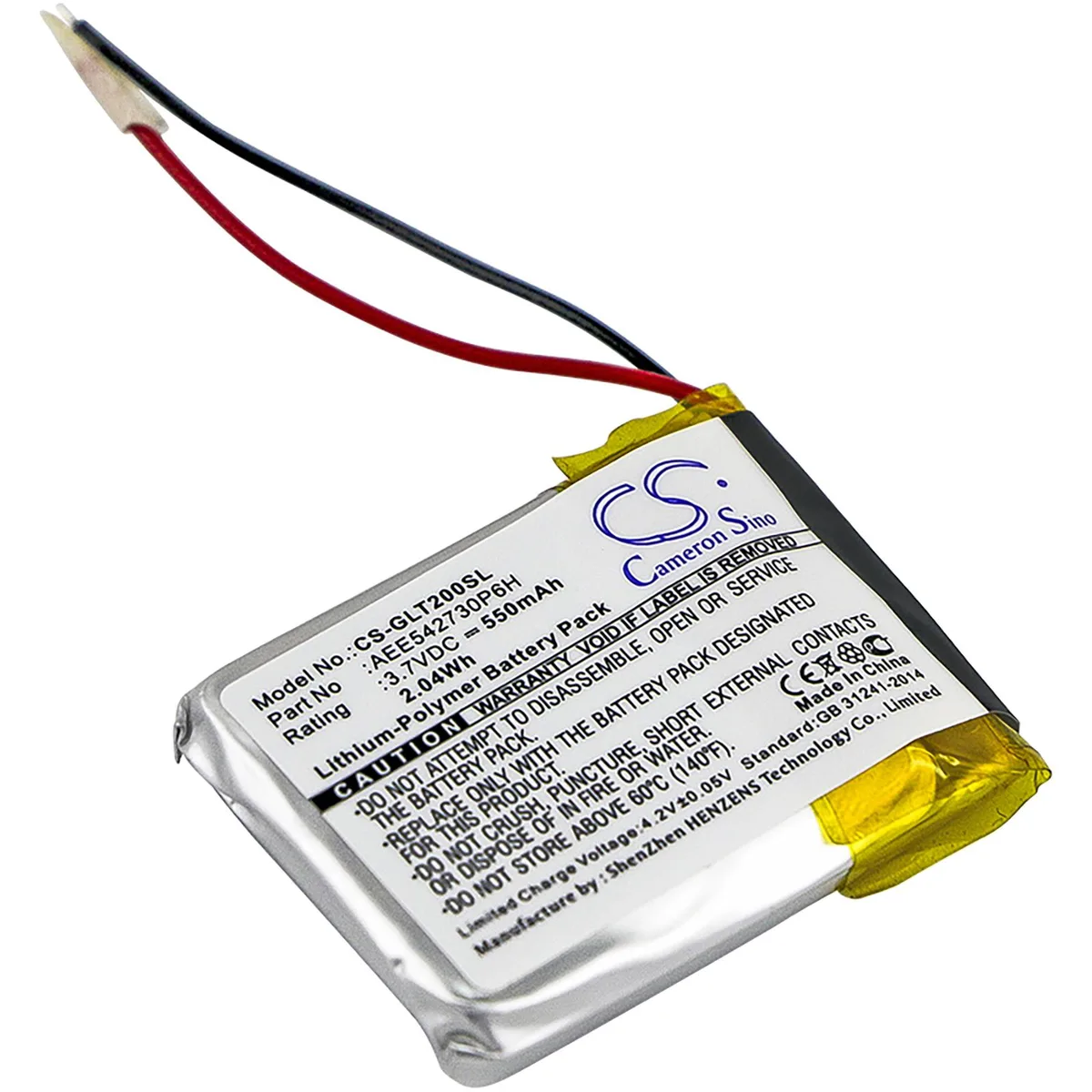 Cameron & Co Cameron & Co GPS Battery 550mAh for Golf Buddy CT2 — product photo