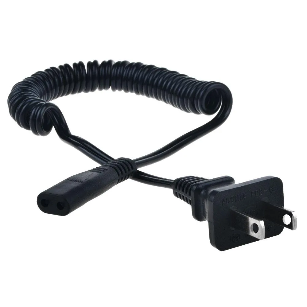 ABLEGRID ABLEGRID AC Power Cord for Braun 3615 3710 3770 Shaver 3.2ft Black — product photo