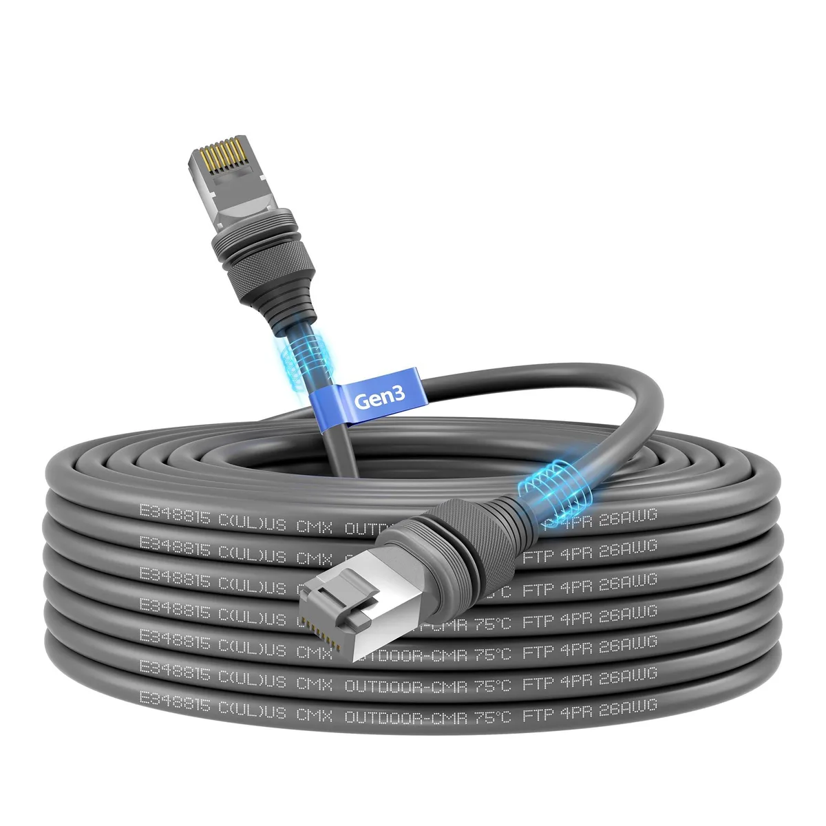  Firbido Starlink Gen 3 Cable 150 FT 26AWG 2000Mbps — product photo