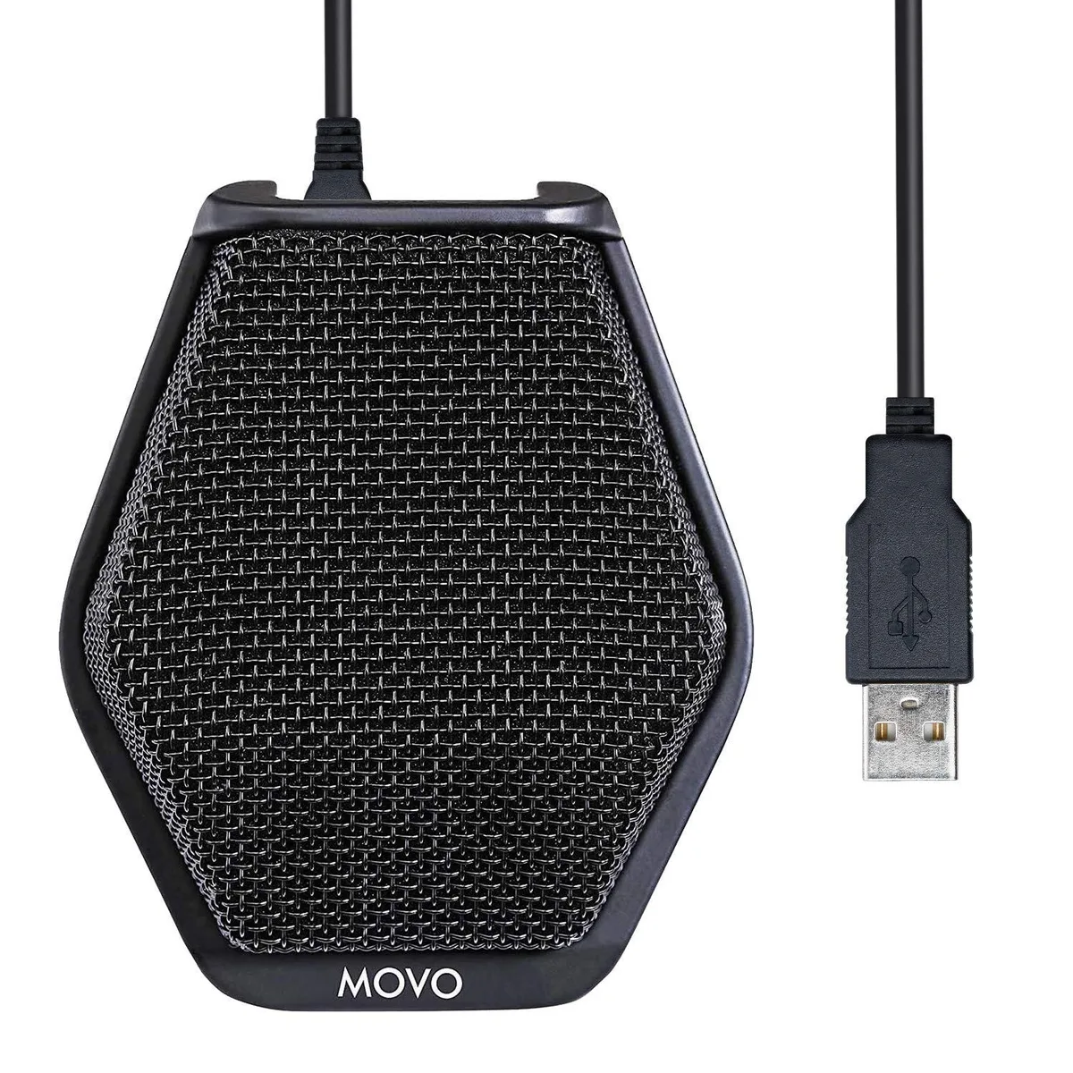  Movo MC1000 USB Super Cardioid Microphone 20' Pickup 180° — product photo