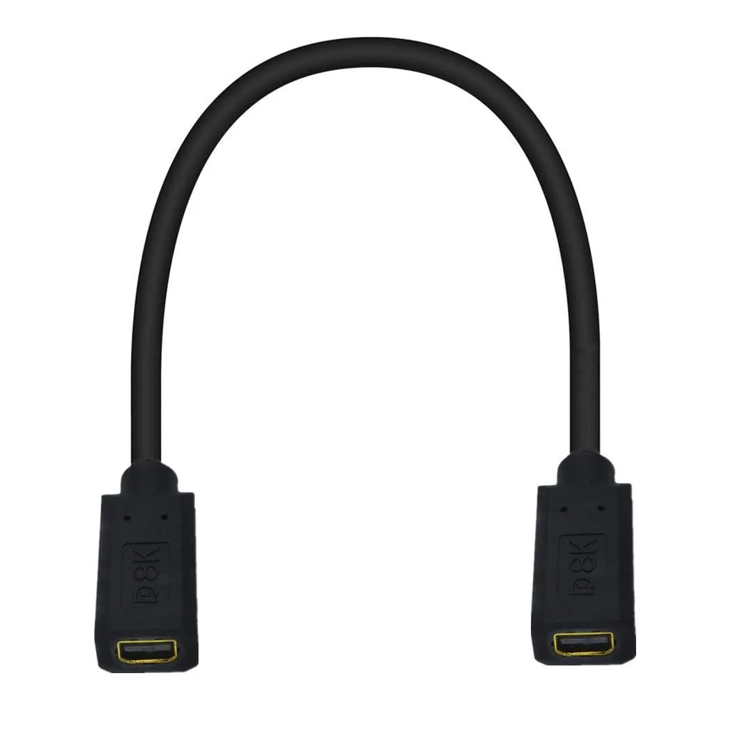 BUCIER BUCIER Mini DP Female-Female Coupler 30CM 8K 60Hz — product photo