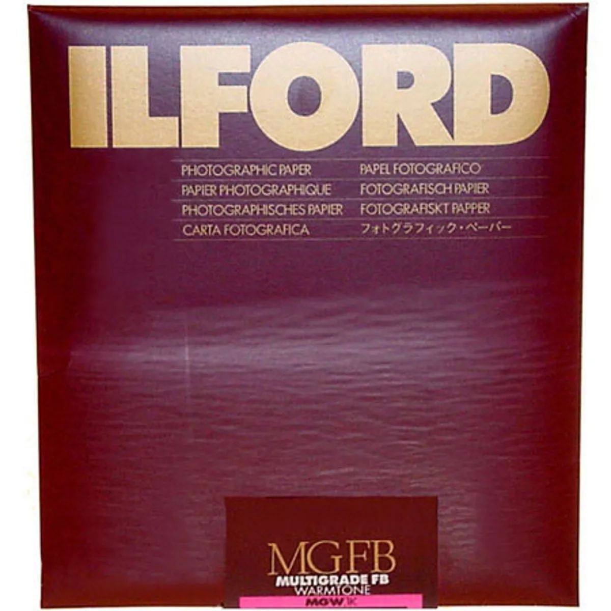 Ilford Ilford Multigrade FB Warmtone VC 8x10 inch 25 sheets film camera — product photo