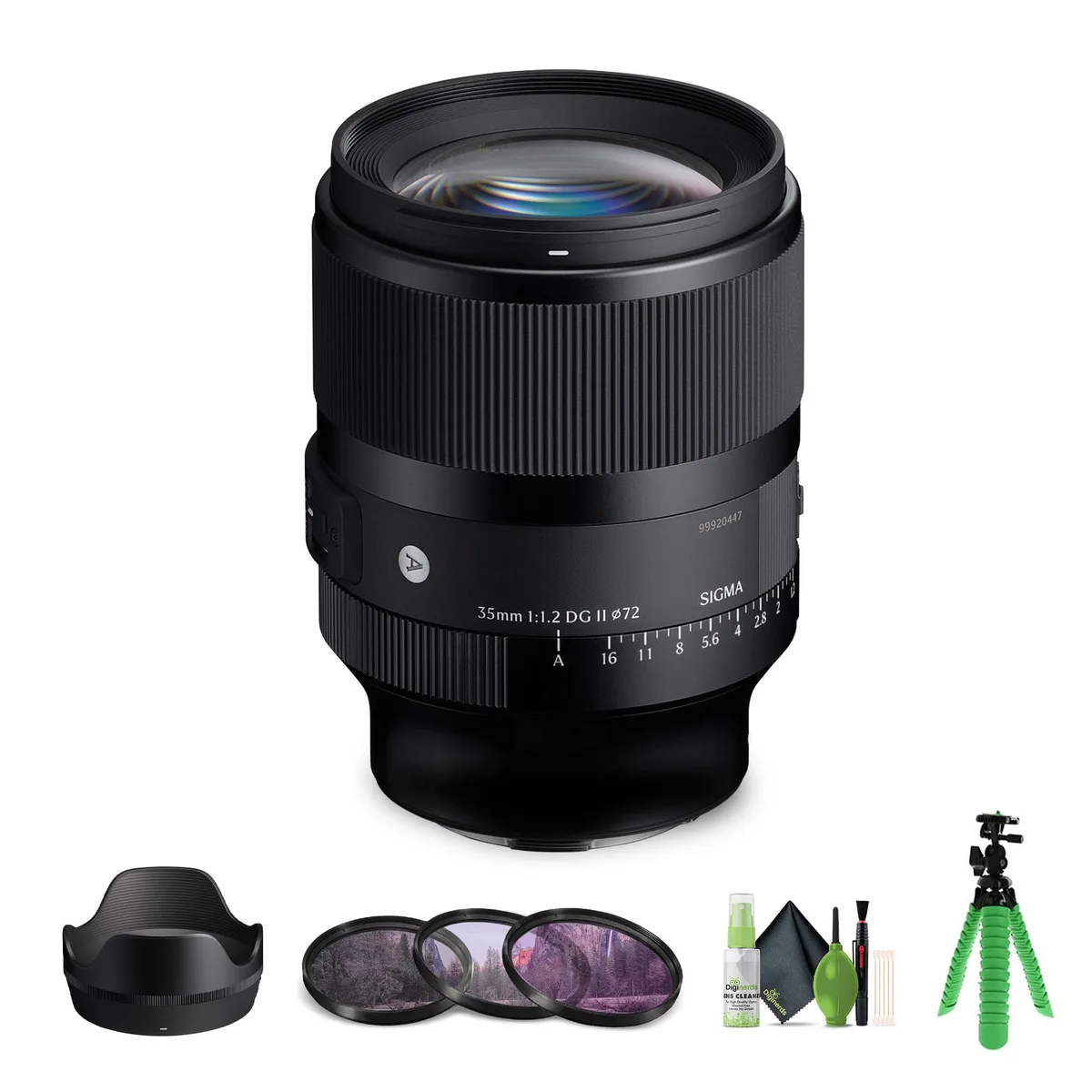 SIGMA SIGMA 35mm f/1.2 DG II Art L-Mount Bundle 2 camera lens — product photo