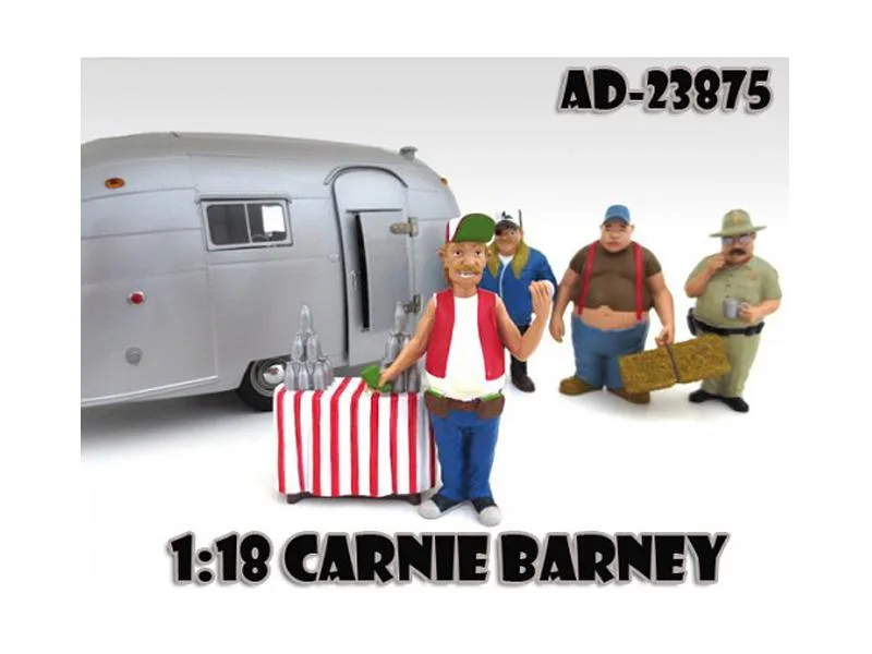American Diorama American Diorama Carnie Barney "Trailer Park" Figure 1:18 hobby collectible — product photo