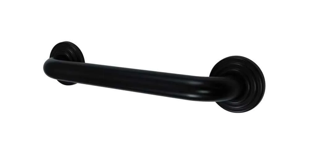 16-inch bronze decorative grab bar for bathroom