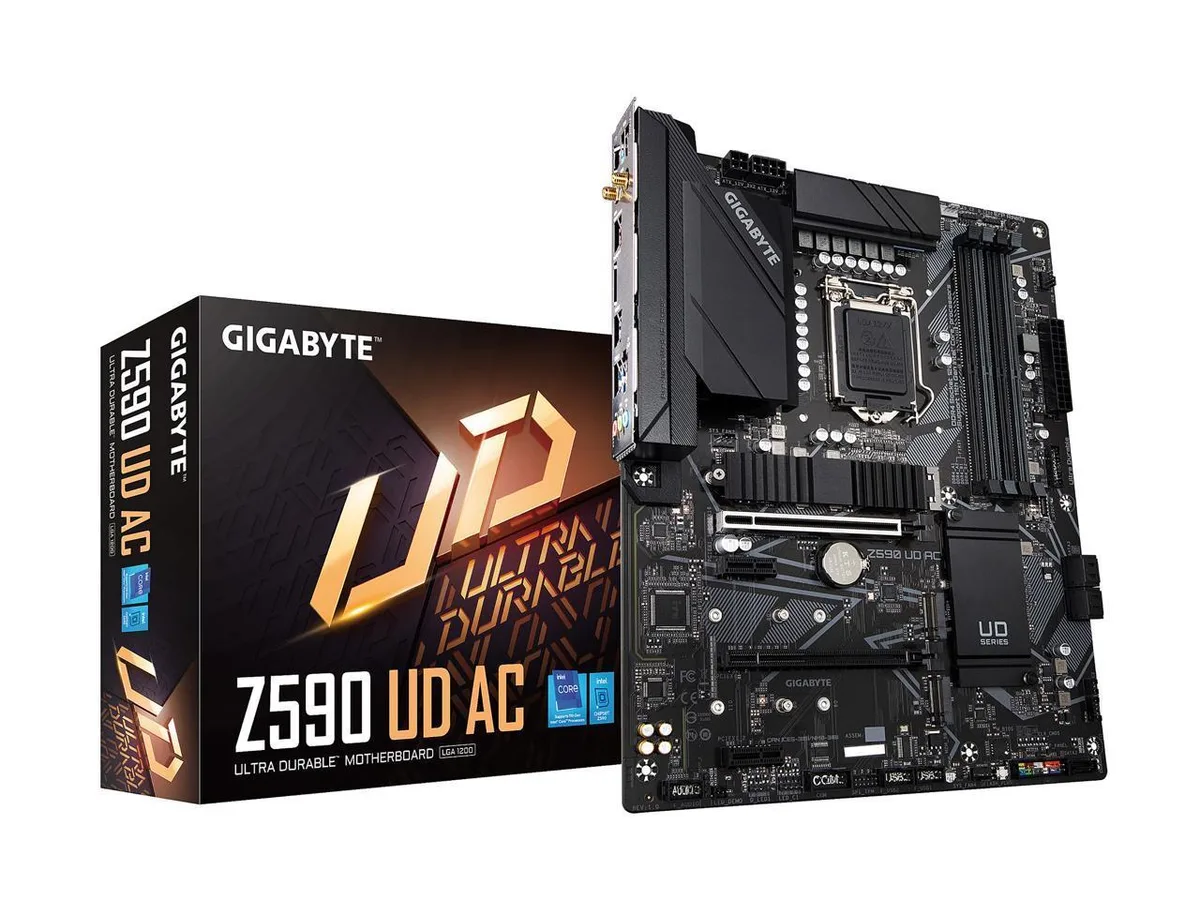 GIGABYTE GIGABYTE Z590 UD AC Intel motherboard — product photo