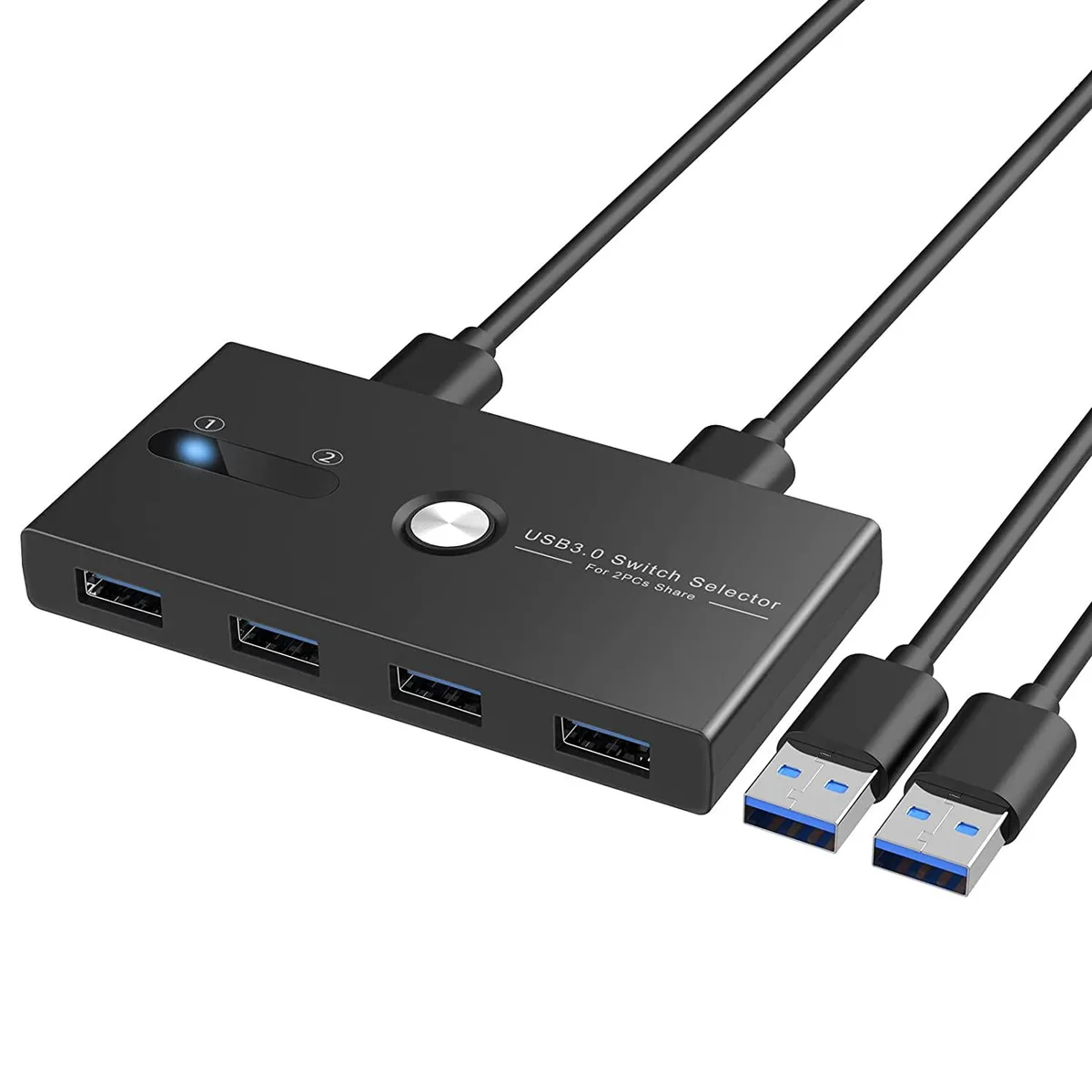 IHDAPP IHDAPP USB 3.0 KVM Switch 2 Computers 4 Ports — product photo