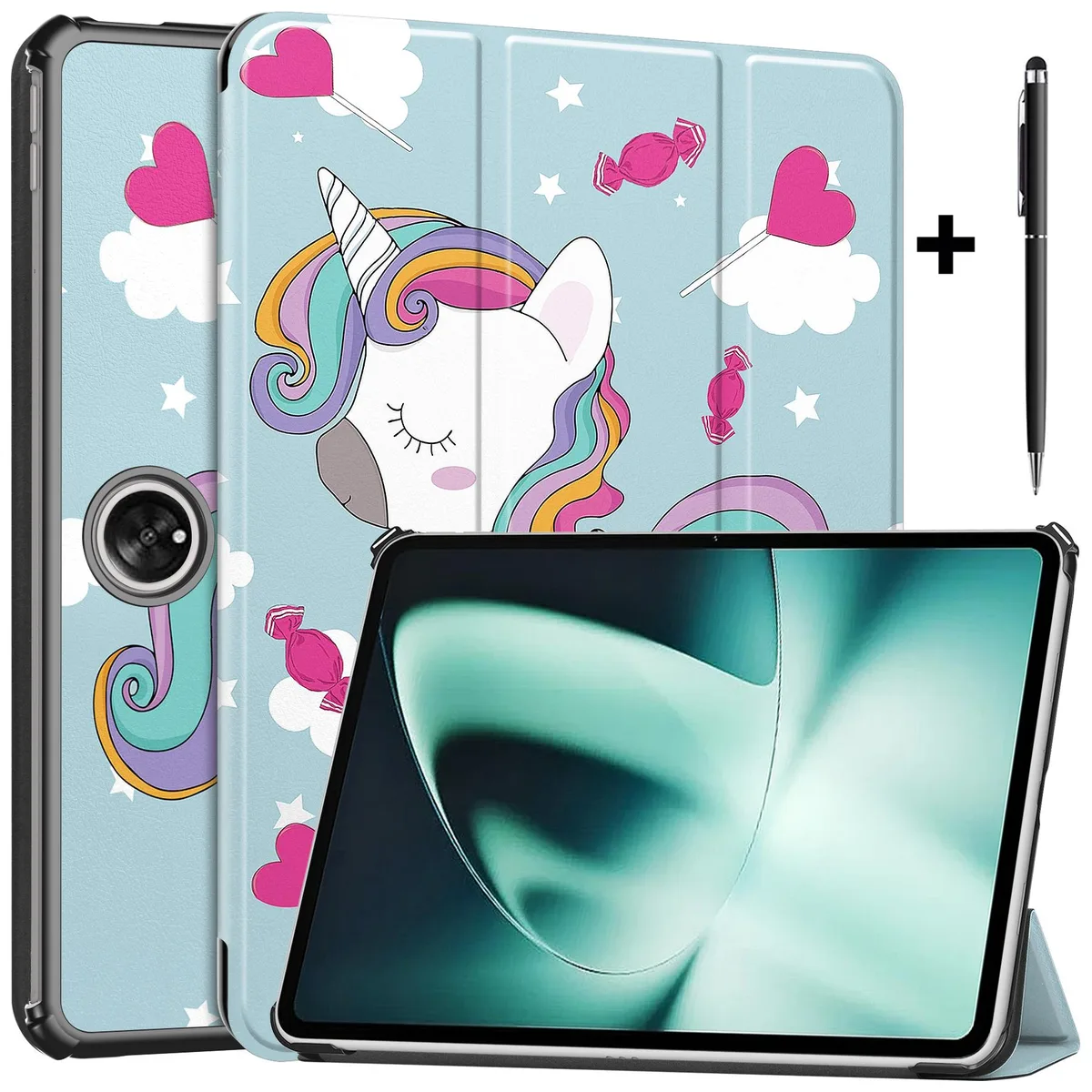 Werleo Werleo 11.61 inch Tablet Case Blue/White with Stylus — product photo