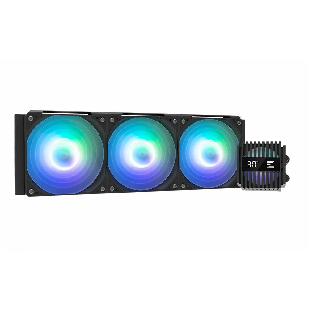 Zalman Zalman Alpha 2 V2 360 liquid cooler black 350W TDP real-time display — product photo