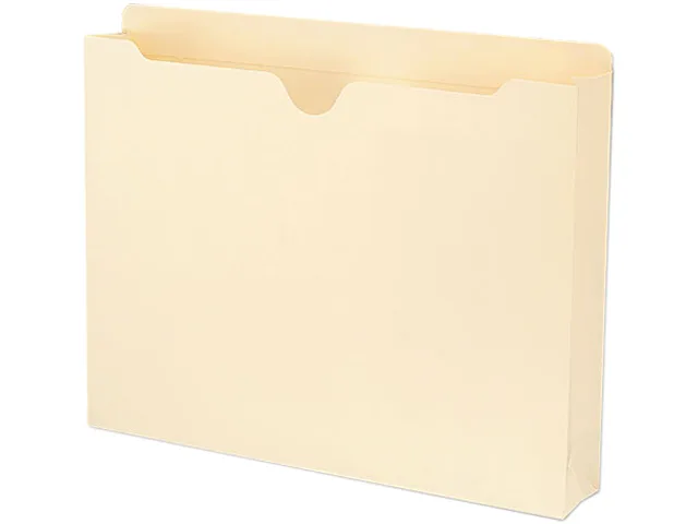 Smead Smead 75605 File Jacket Top Tab Letter 2 Inch Expansion Manila 50 Box — product photo