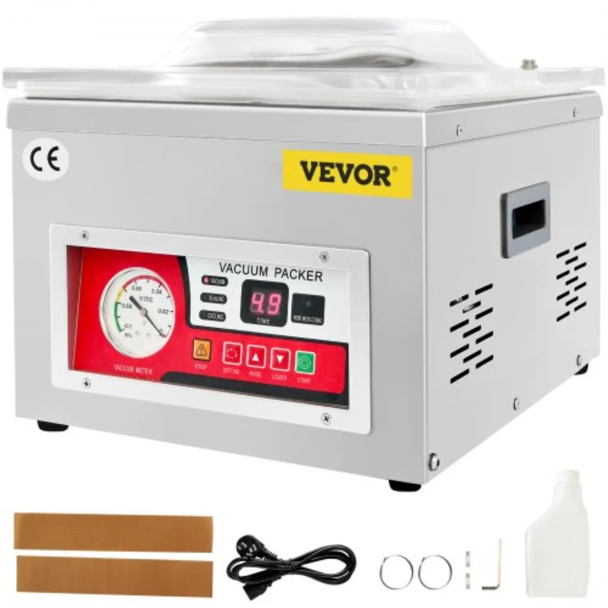 VEVOR VEVOR DZ-260A-V1 Chamber Vacuum Sealer 260W 15.7 in Seal — product photo