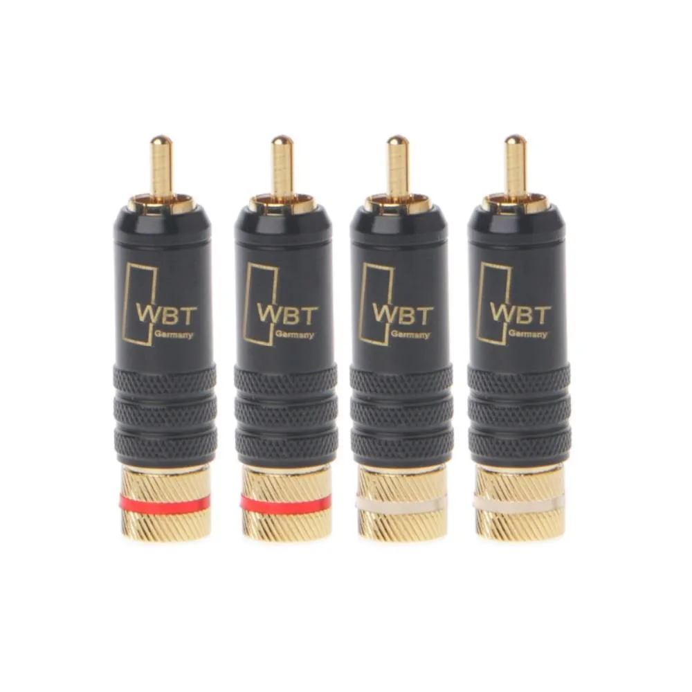 Ruth's sister Ruth's sister WBT-0144 Gold Plated RCA Plug 4 Pcs — product photo