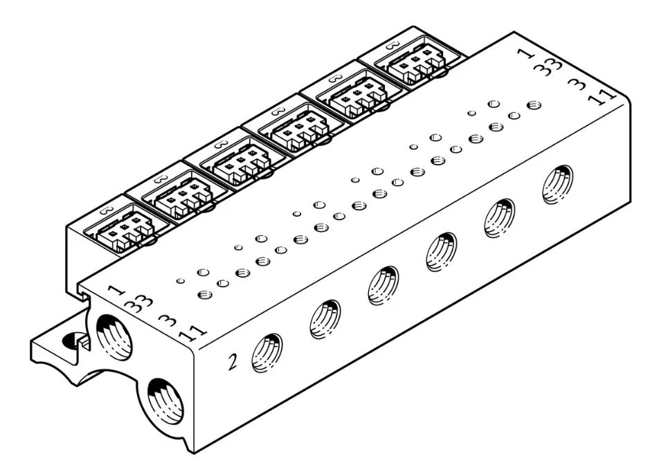 Festo Festo MHA1-PR8-3-M3-PI 197225 electrician tool — product photo