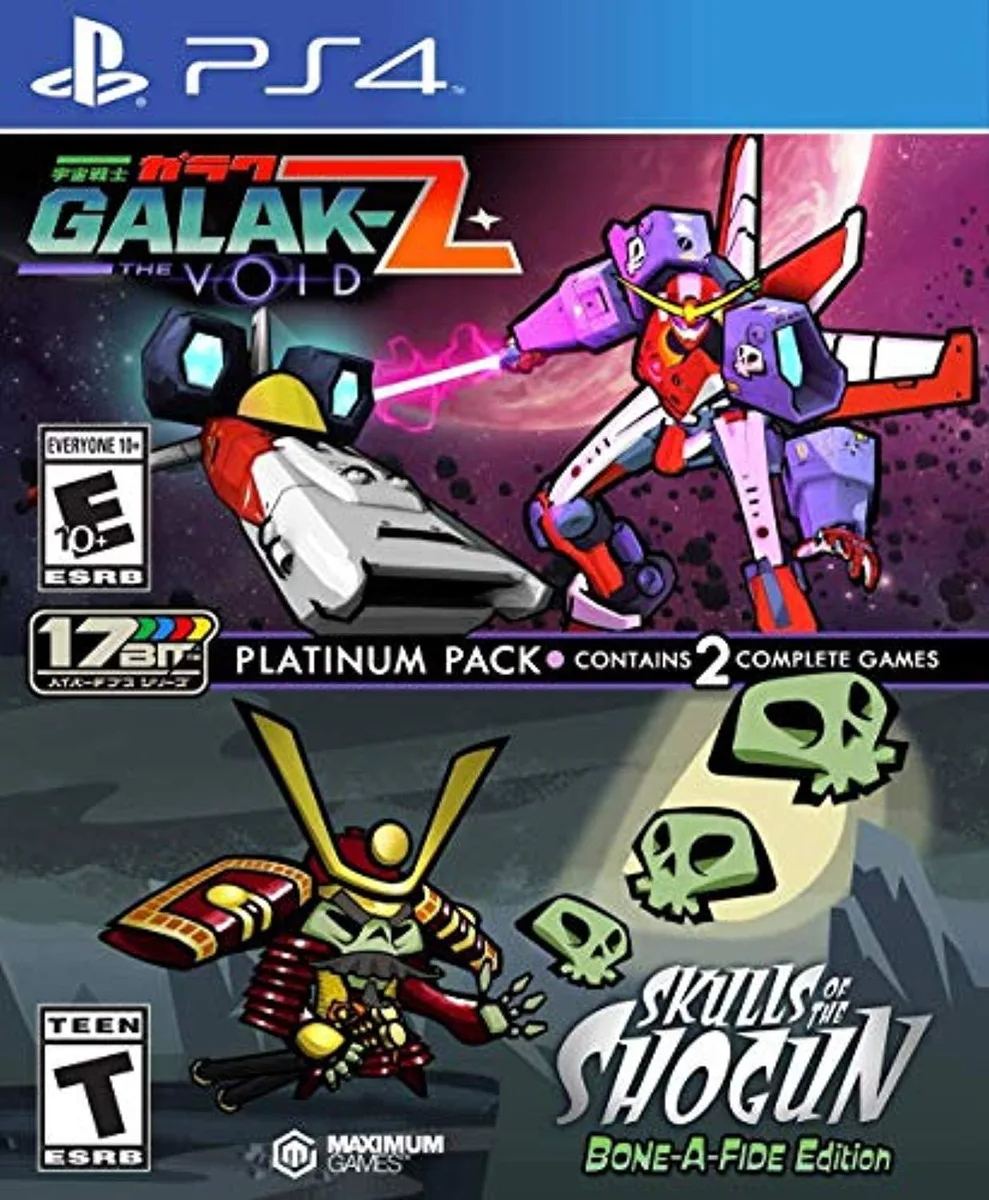 Maximum Games Maximum Games GALAK-Z Skulls Shogun Platinum Pack ps4 video game — product photo