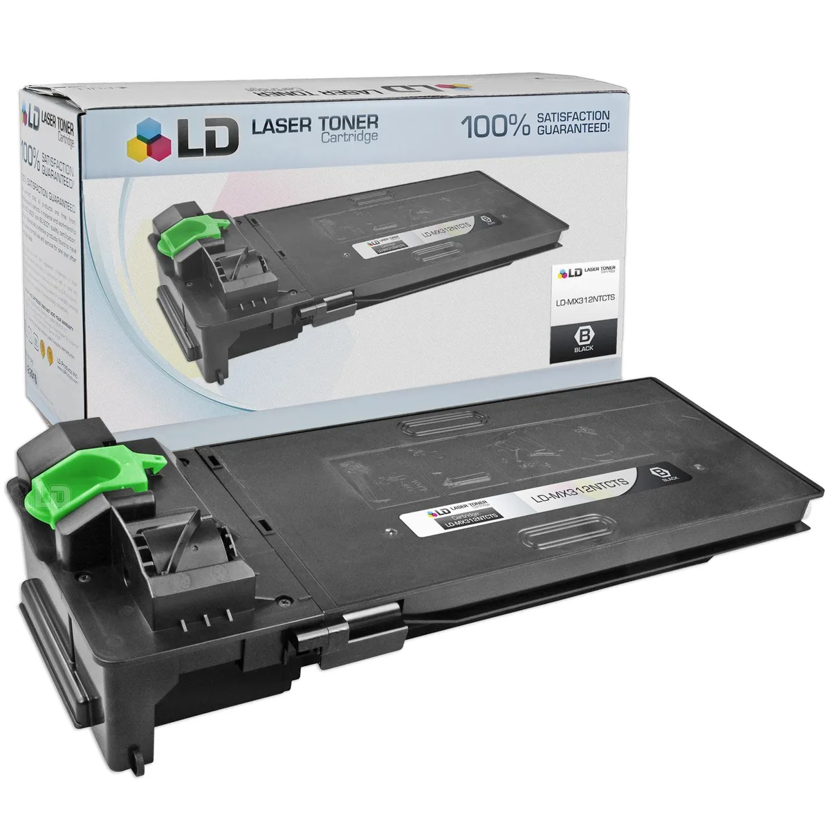 LD Products LD Products MX-312NT Black Toner Cartridge — product photo