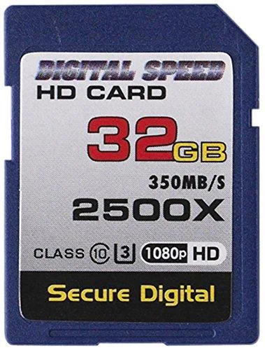 Digital Speed Digital Speed 2500X 32GB 350MB/s SDHC Memory Card — product photo