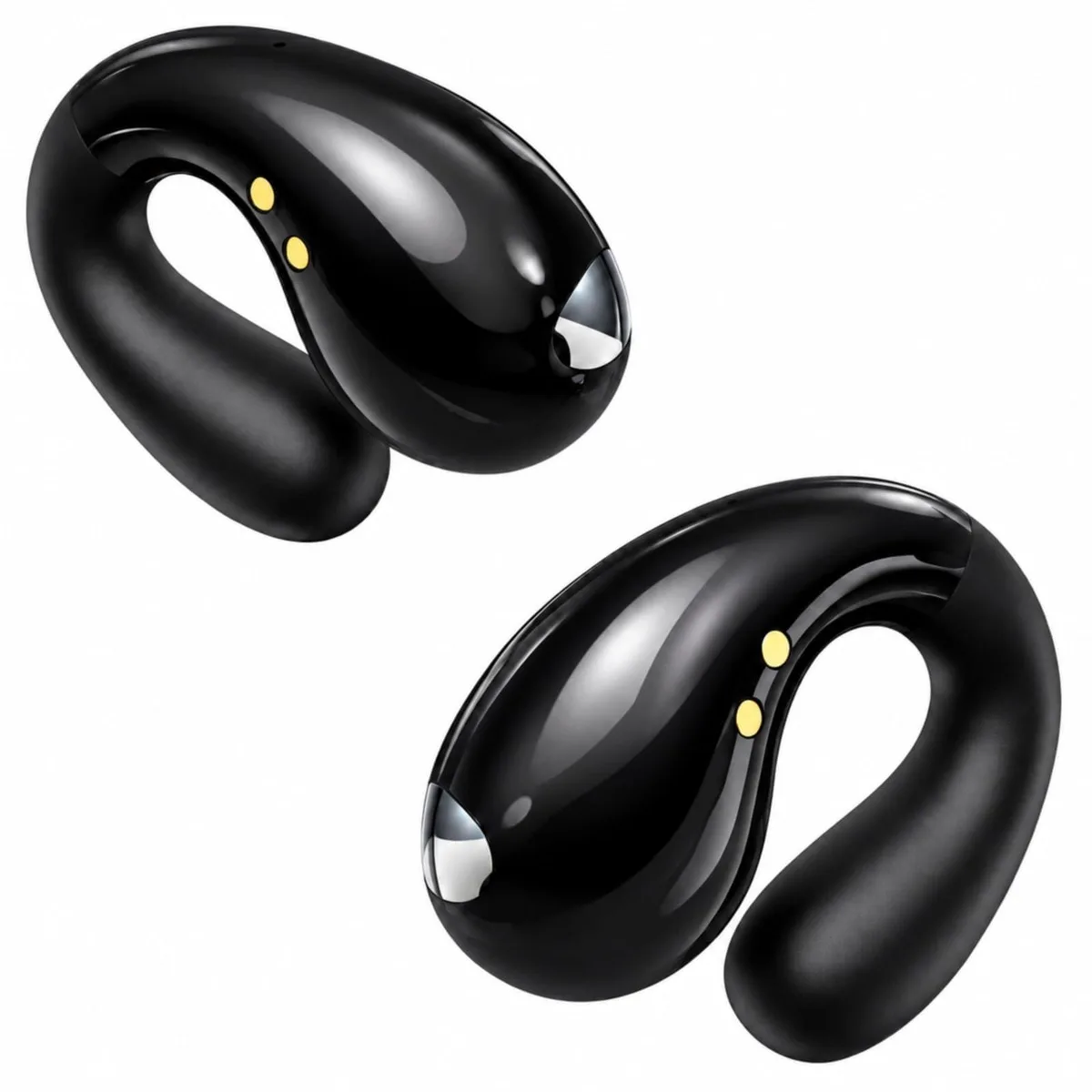  Boytond S30i Open-Ear Bone Conduction Headphones Obsidian Black — product photo