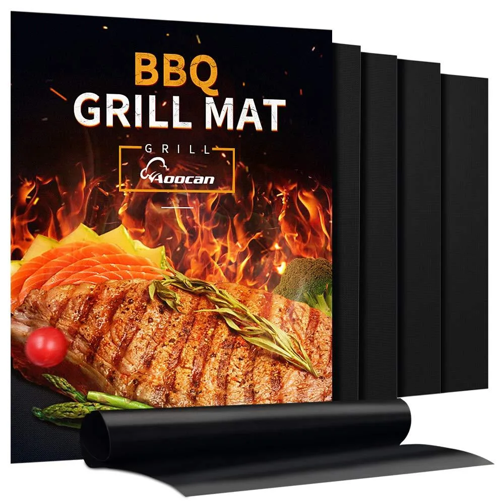  Healthy Living Grill Mat Set of 5 Black Medium — product photo