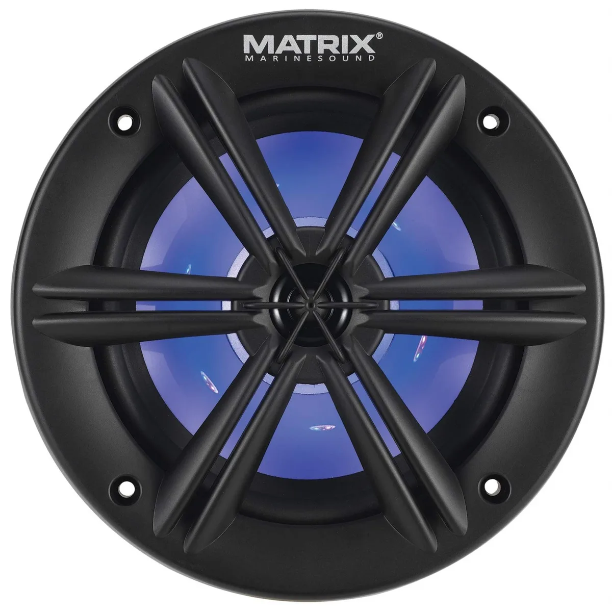 Matrix Matrix MRX600B 6.5" 200W 2-Way Marine Speaker Black RGB — product photo