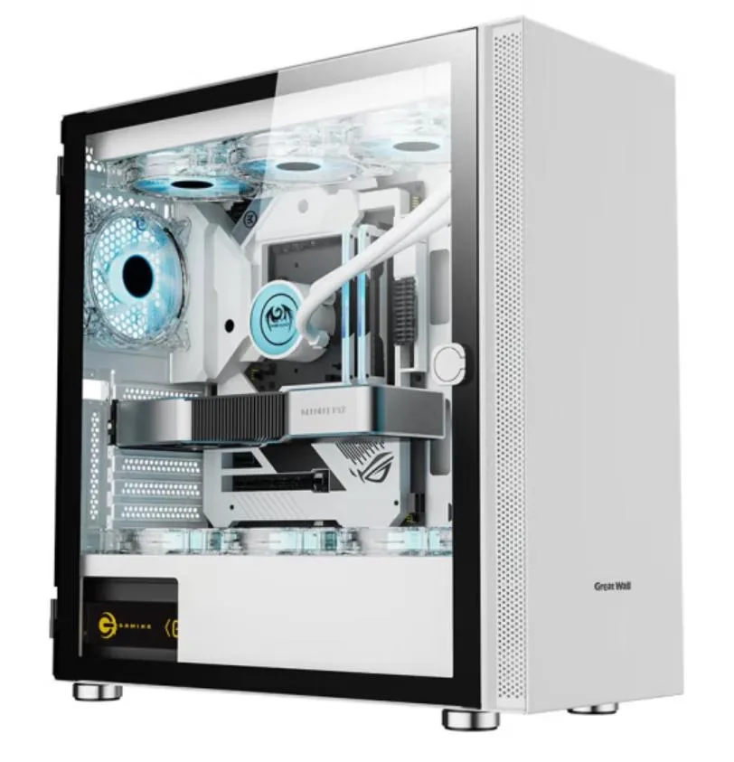 BFKK BFKK E-ATX Full Tower Case White 10 Fan 360mm Water Cooling 417mm GPU — product photo