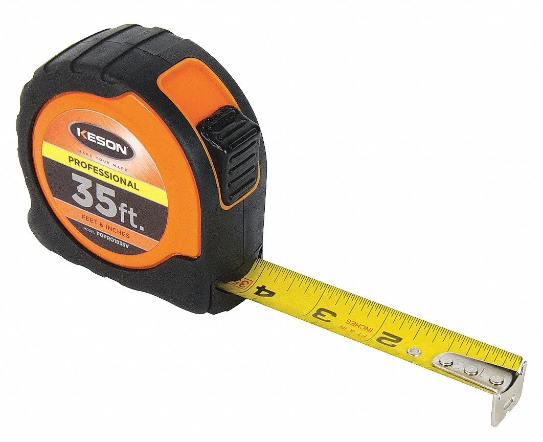 Keson Industries Keson Industries 35 ft tape measure, 1 in blade PGPRO1835V — product photo