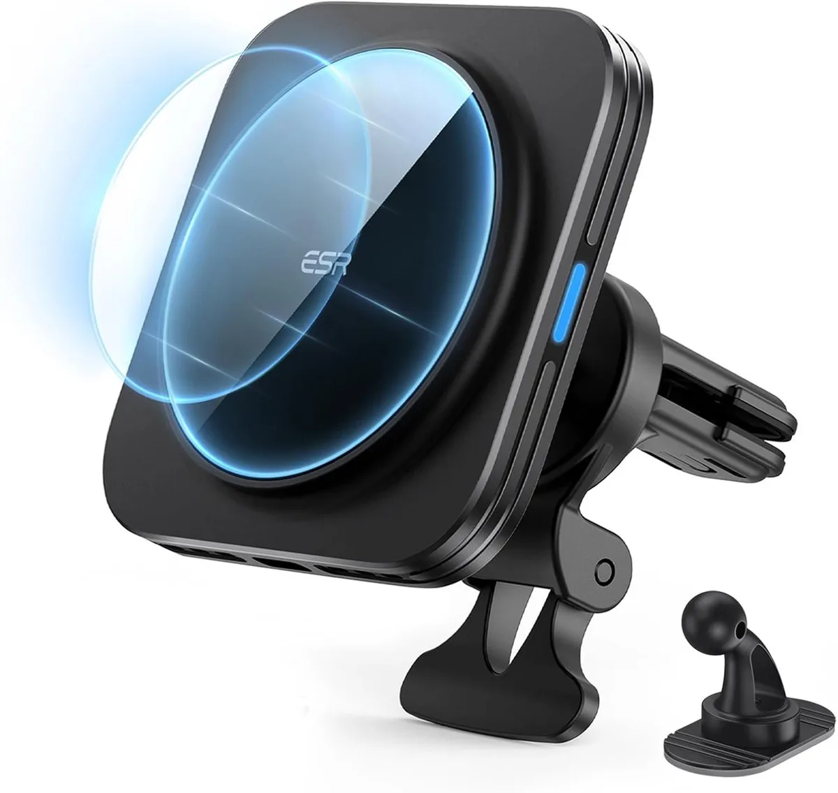 Hamzan Hamzan 15W MagSafe Car Mount Charger 1600g Vent Dashboard Mount — product photo