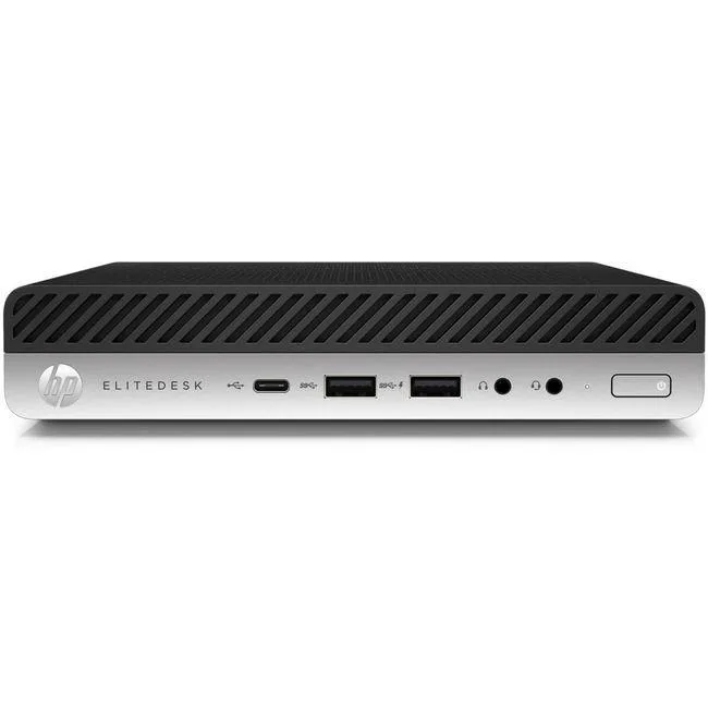 HP HP EliteDesk 800 G4 Mini PC i5-8500T 2.1GHz 8GB 256GB Black — product photo