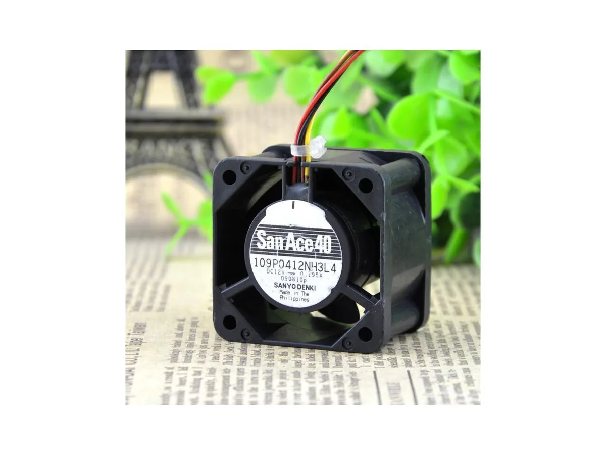 Fans Fans 109P0412NH3L4 12V 0.195A 4028 4CM case fan — product photo