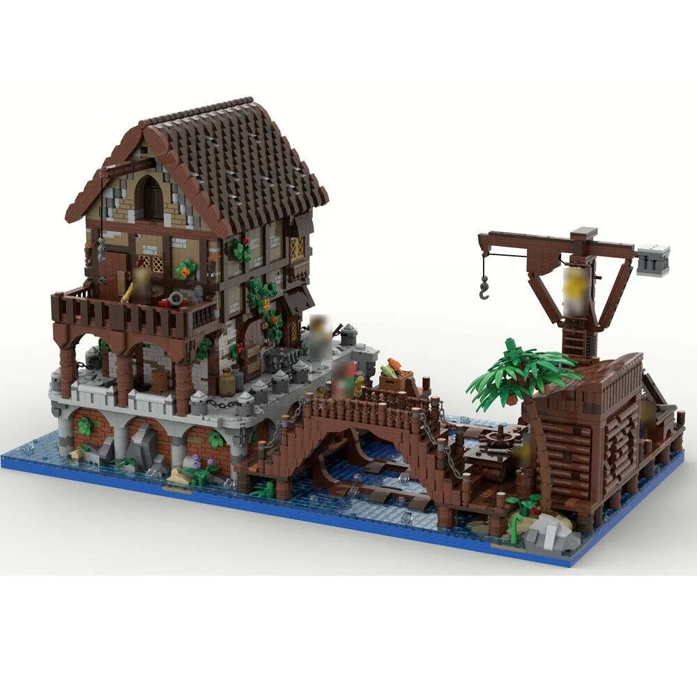 ZITIANYOUBUILD ZITIANYOUBUILD MOC-160014 General Store and Shipyard 8994 Parts — product photo