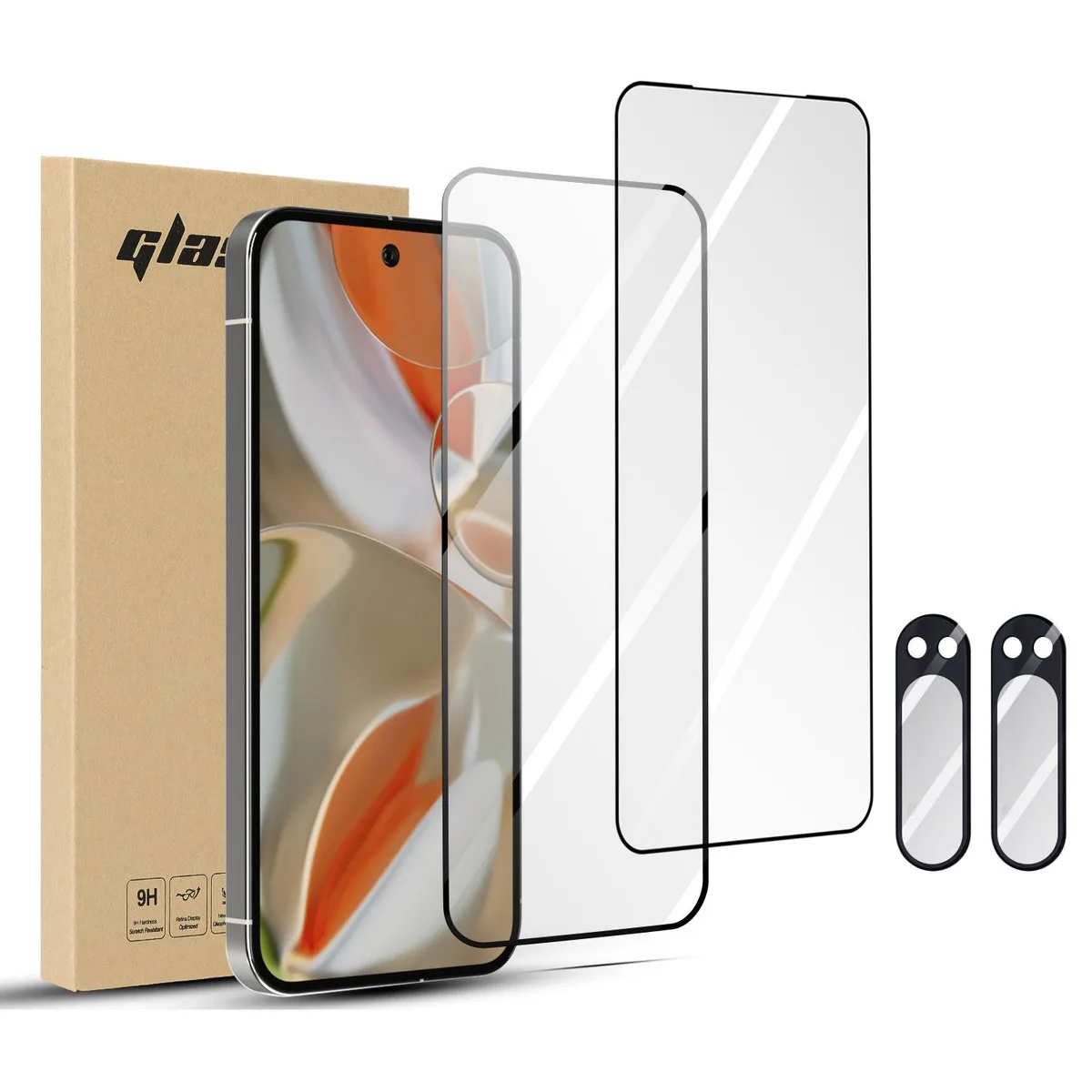 SZYG SZYG 2 Pack Screen &amp; Lens Protector for Google Pixel 9 Pro XL 6.8" 2024 — product photo