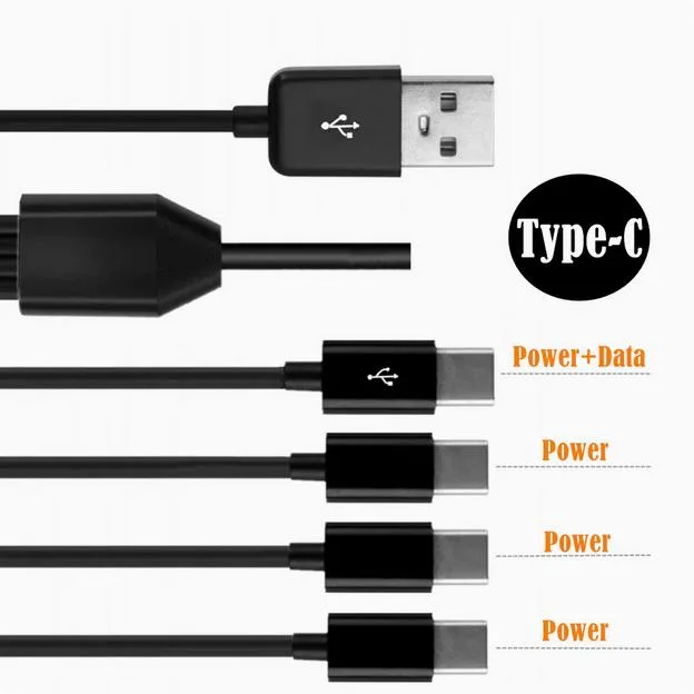 Enfain Enfain USB one drag four charging cable 1.5m — product photo