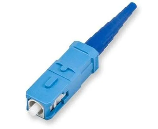 Pack of 25 SC single-mode OS2 connectors with ceramic ferrules