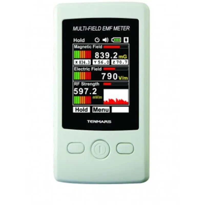 TENMARS ELECTRONICS TENMARS ELECTRONICS TM-190 Multi-Field EMF RF Gauss Meter 3.5GHz — product photo
