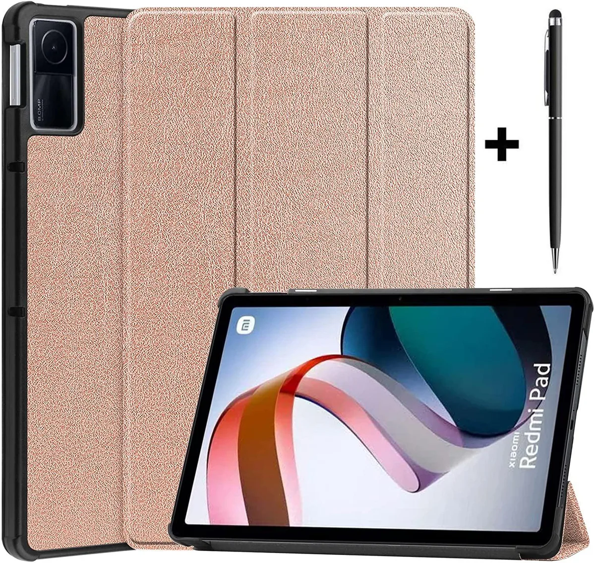 Werleo Werleo tablet case for Xiaomi Redmi Pad 10.61 inch 2022 Rose Gold — product photo