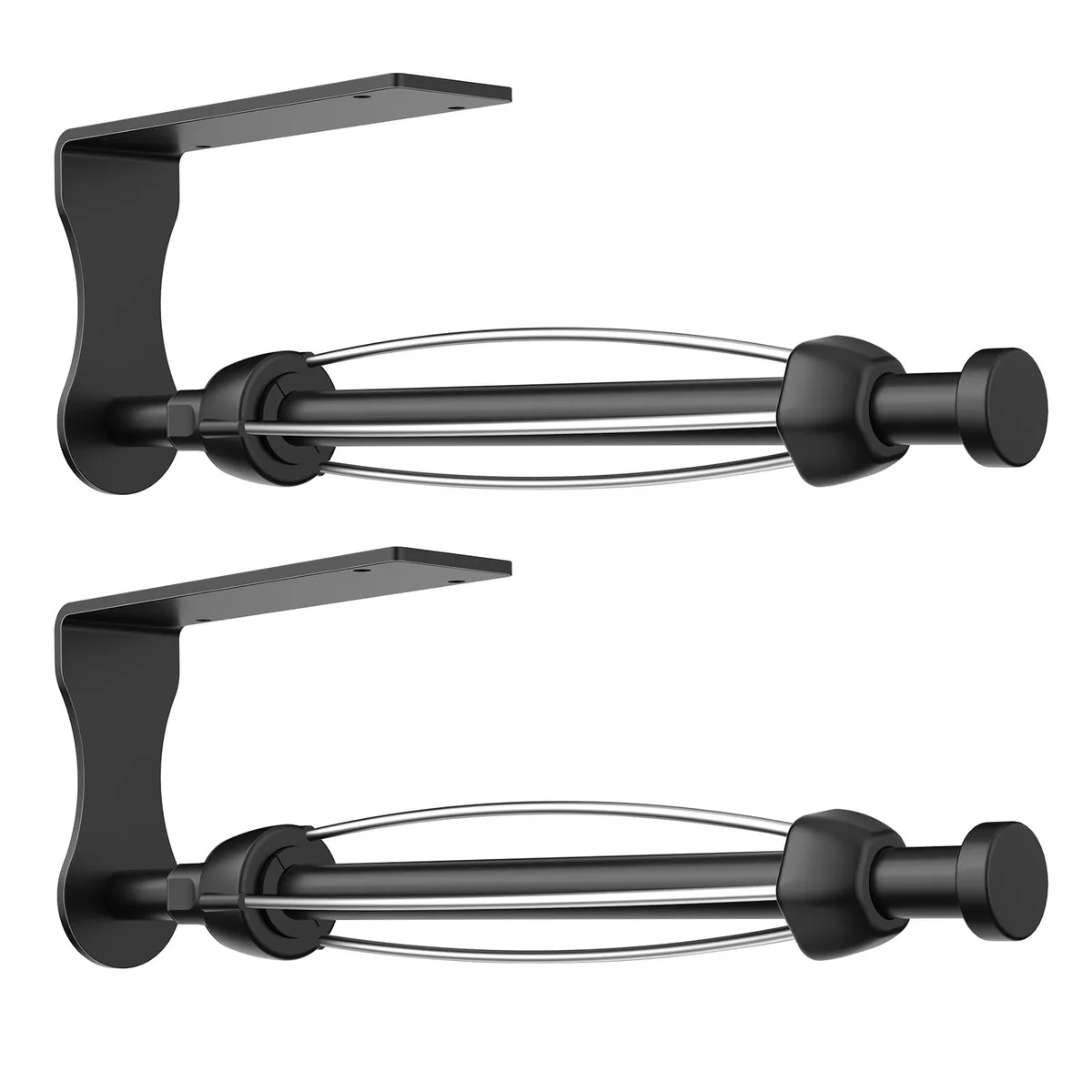 SetSail Paper Towel Holder Under Cabinet Black 2 Packs — product photo