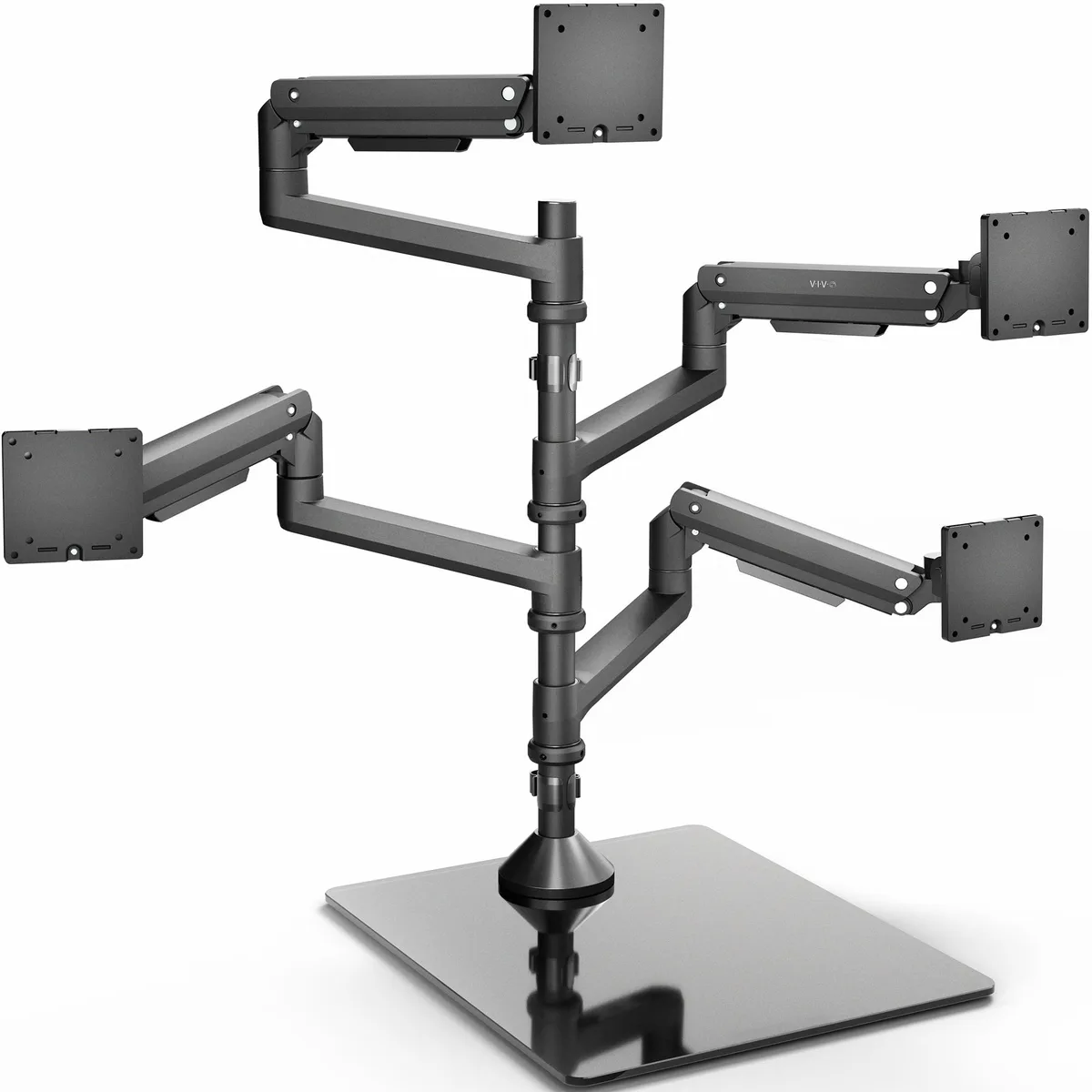 VIVO VIVO Quad Ultrawide Freestanding Monitor Stand for Four 38" Screens — product photo