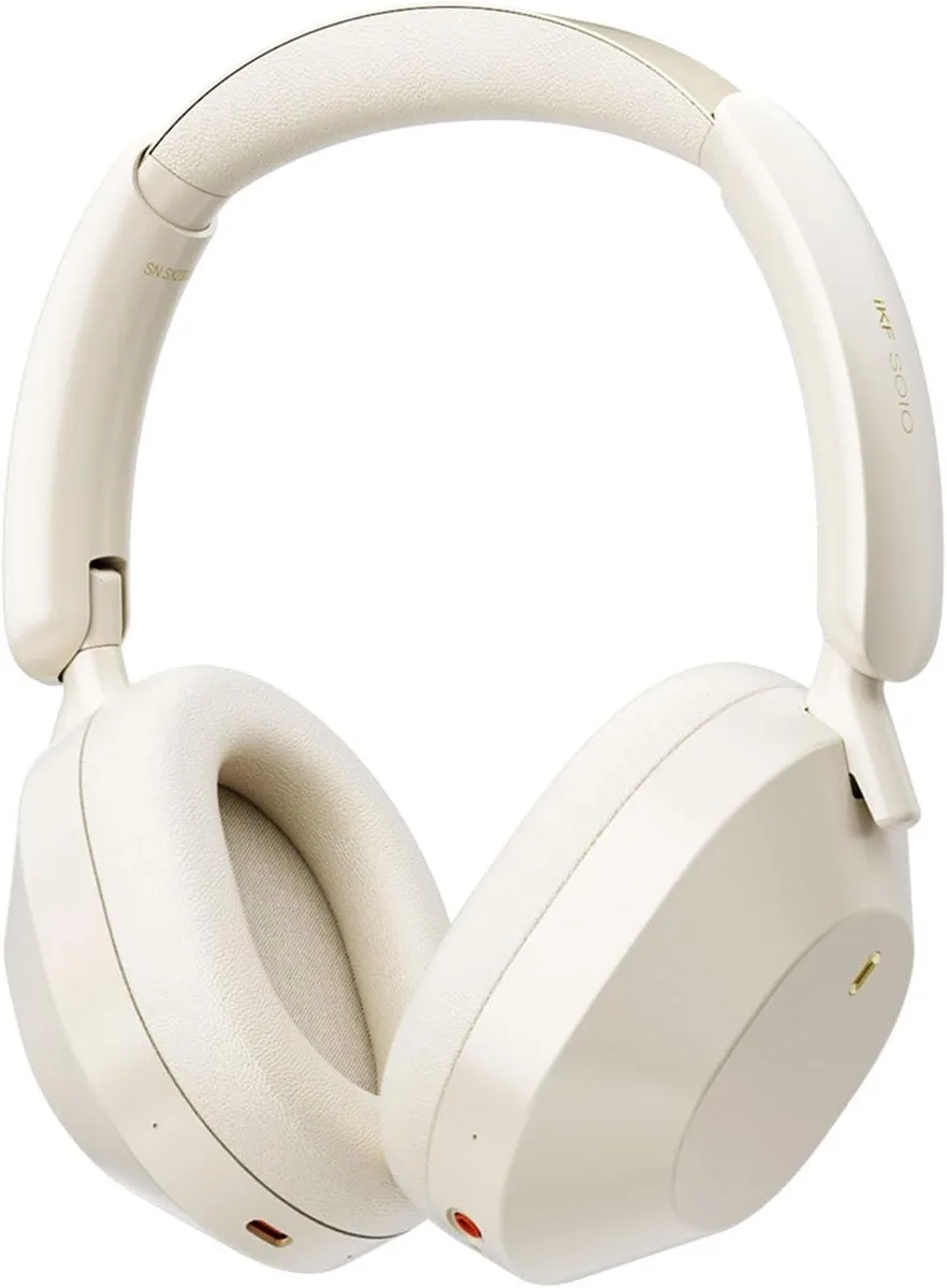 BFKK BFKK headphone Bluetooth 5.3 ANC 35ms latency 130h White — product photo