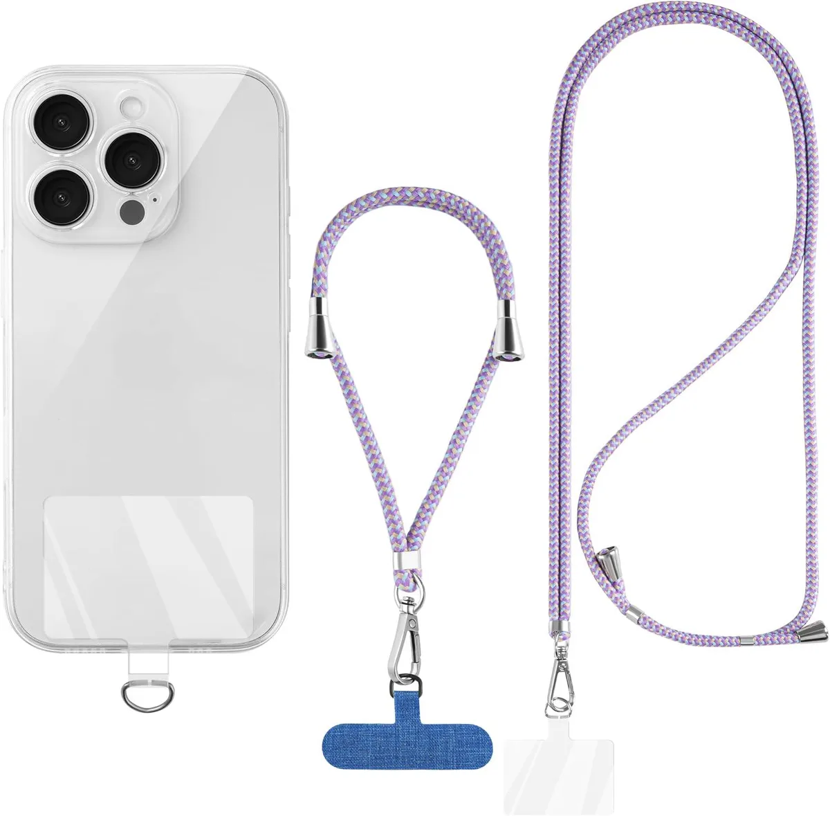 MCHOSE MCHOSE Phone Lanyard Tether Set Purple Mix — product photo