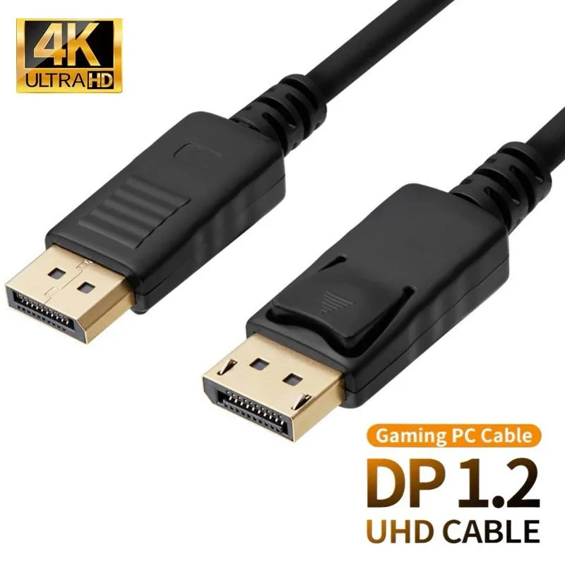 HANNORD HANNORD DisplayPort to DisplayPort Cable 10 ft 4K@60Hz 2K@144Hz Gold-Plated — product photo