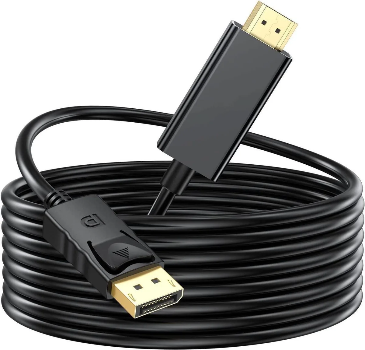 Vszerda Vszerda DisplayPort to HDMI Cable 10 Feet 1080P@60Hz Male to Male — product photo