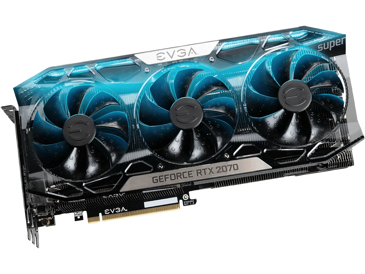 EVGA EVGA 08G-P4-3277-KR GeForce RTX 2070 SUPER graphics card — product photo