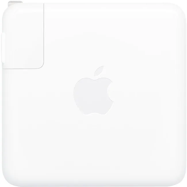 White rectangular 96W USB-C power adapter with detachable cable