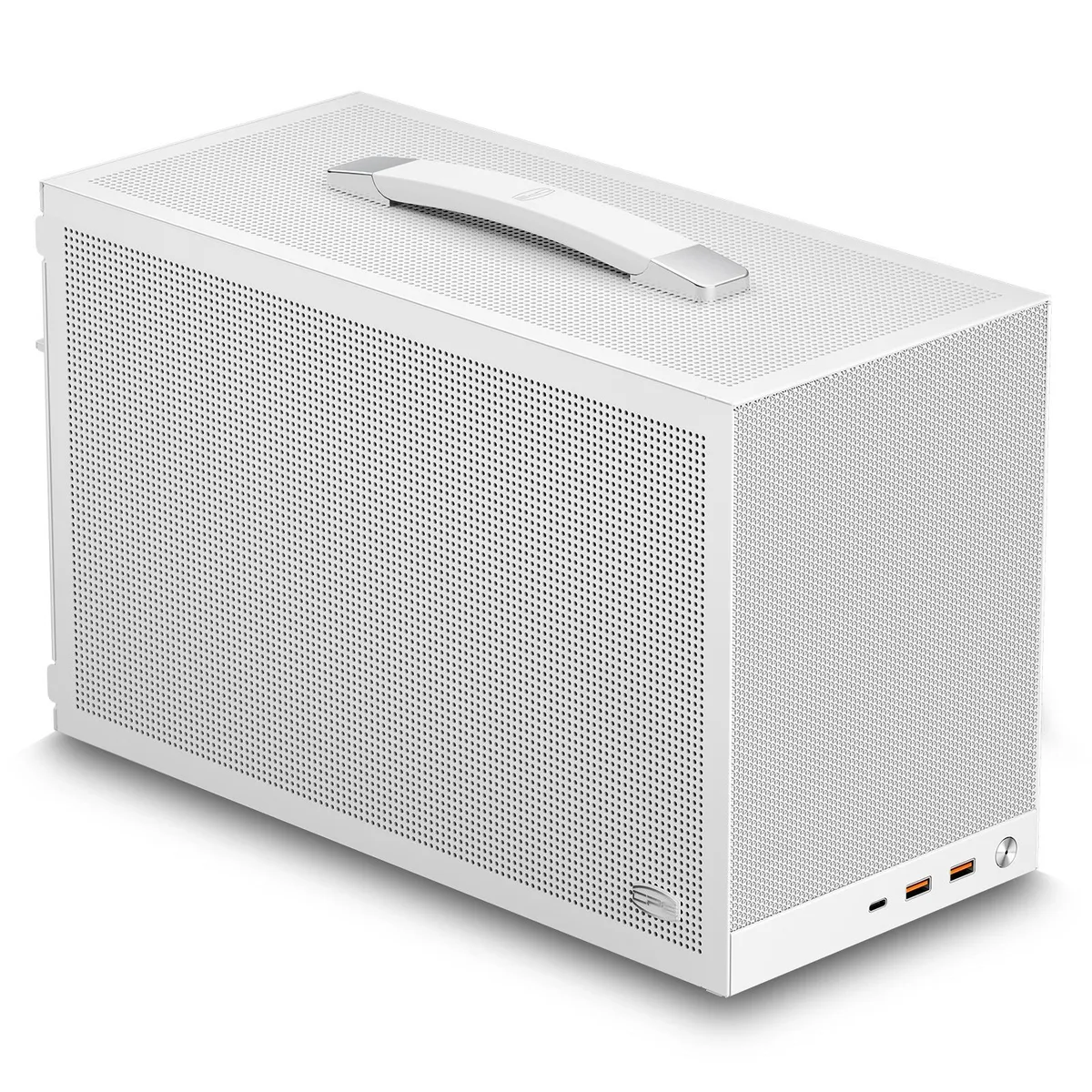 PCCOOLER PCCOOLER K101 MESH WH 3F Mini-ITX PC Case White — product photo