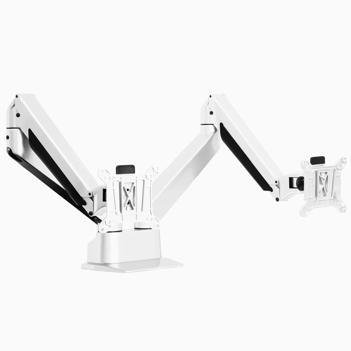Desky Desky Dual Monitor Arm White monitor accessory — product photo