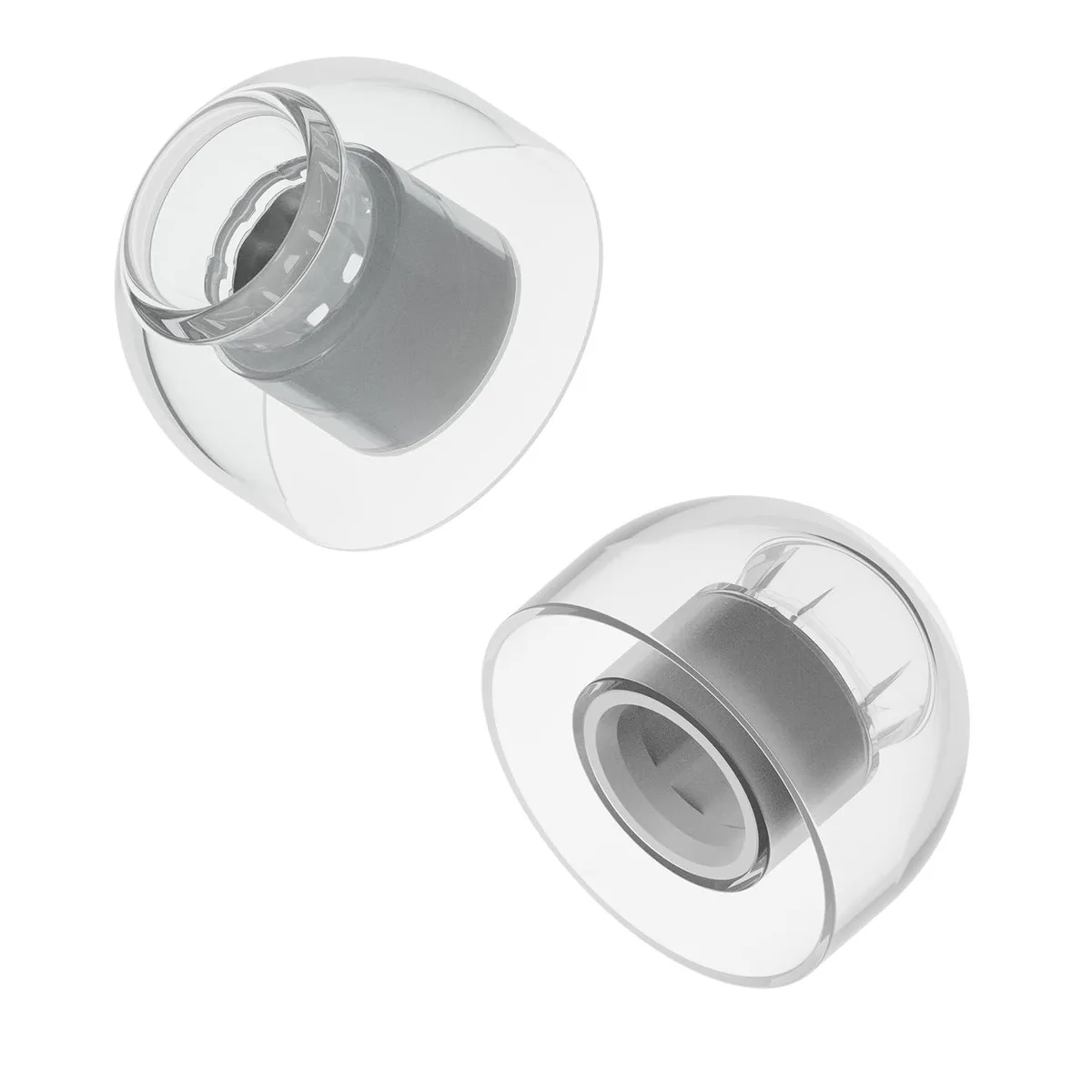 LORDWORLD LORDWORLD T-500 Silicone IEM Ear Tips High-Frequency Enhance 2 Pairs Large — product photo